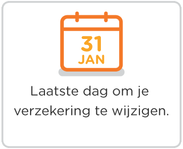 31 januari is de laatste dag om je zorgverzekering te wijzigen.